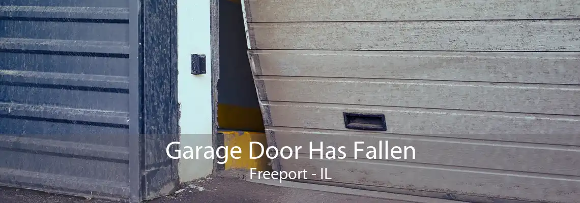 Garage Door Has Fallen Freeport - IL