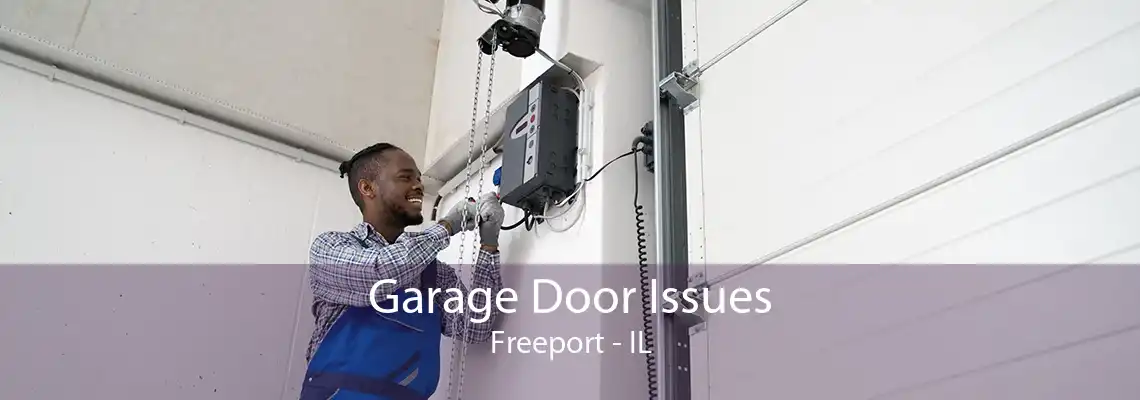 Garage Door Issues Freeport - IL