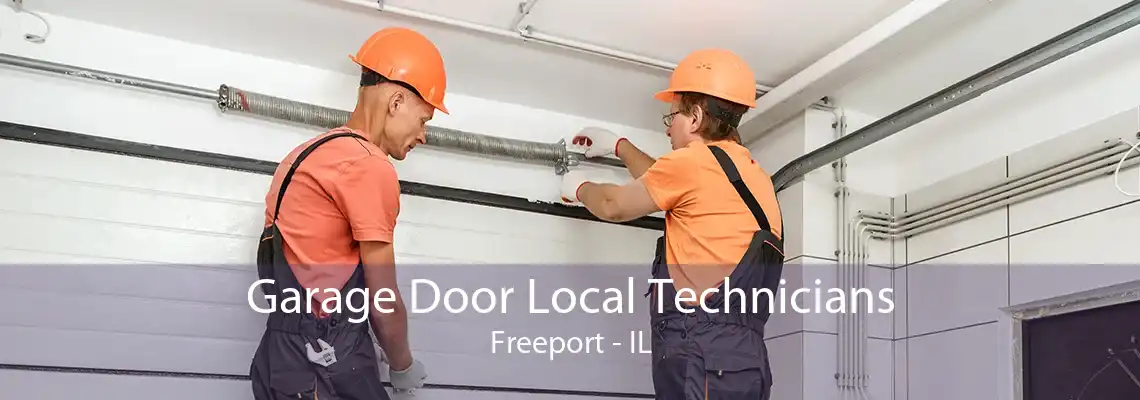 Garage Door Local Technicians Freeport - IL