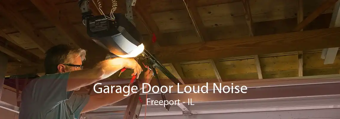 Garage Door Loud Noise Freeport - IL