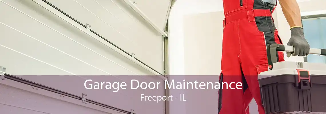 Garage Door Maintenance Freeport - IL