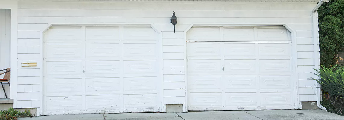 Roller Garage Door Dropped Down Replacement in Freeport, IL