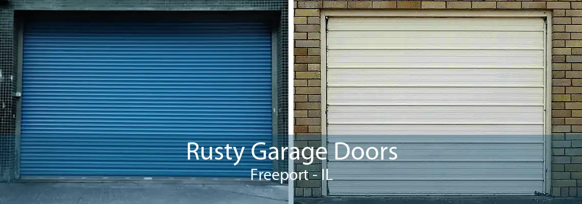 Rusty Garage Doors Freeport - IL